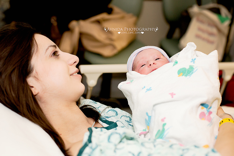 Birth Photography Summit New Jersey Mom with her princess