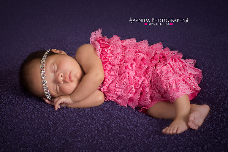 Newborn Photography Metuchen New Jersey - baby sleeping peacefully