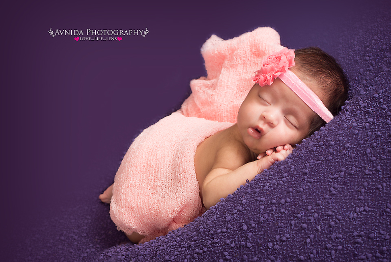 Dallas TX Newborn Photography - baby sleeping peacefully
