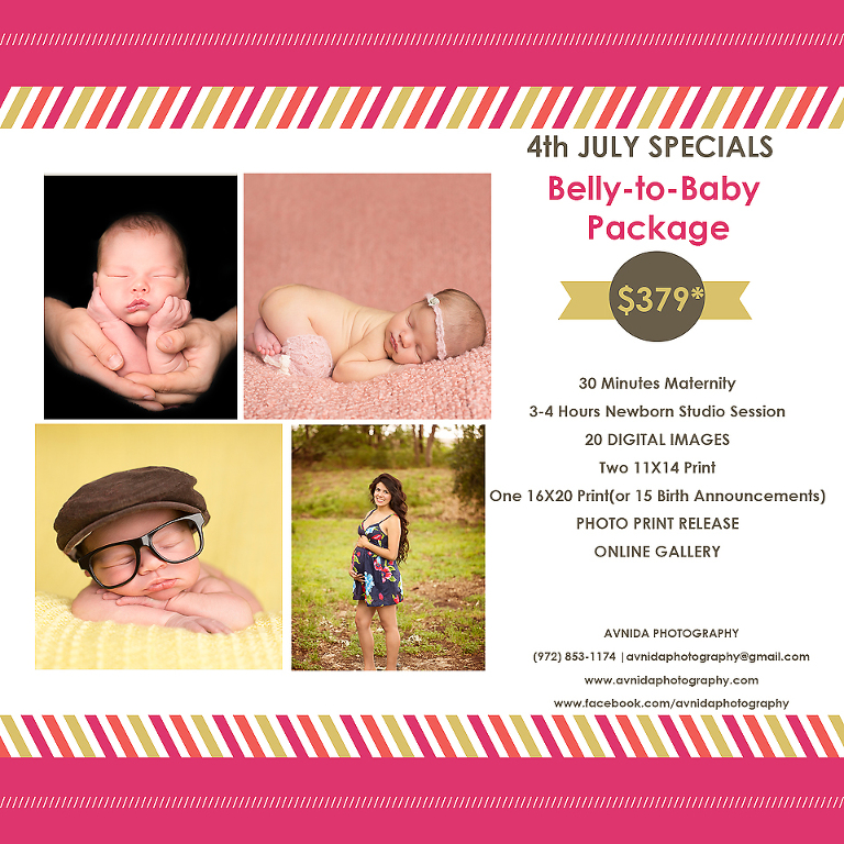 New Jersey newborn Photographer July August Belly to baby Specials
