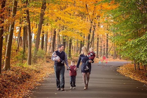 Fall Mini Sessions New Jersey - Fall Photography NJ - The joy of photographing a family with the beautiful fall colors all around us
