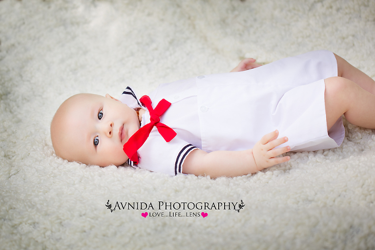 Sailor takes a rest  by Somerville NJ Baby Photographer Bridgewater