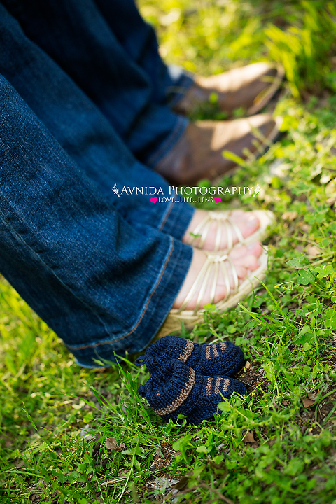 Maternity Photography shoes shot