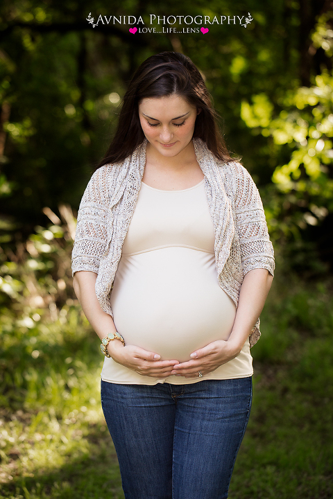 Maternity belly shot