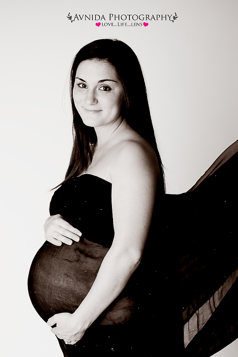 maternity photography dallas in black and white