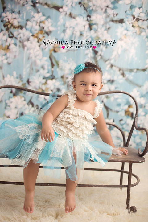 baby photography dover nj session blue tutu dress  intuition by beckory greg backdrop