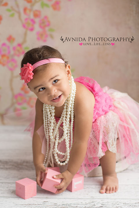 Samantha in pink tutu for her Newborn Photography NJ Bergen County