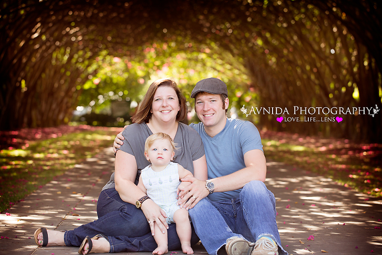 family photography session for one year birthday with mom and dad by Family Photographer Bridgewater New Jersey