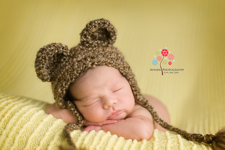 Teddy ears for his East Hanover Newborn Photography New Jersey