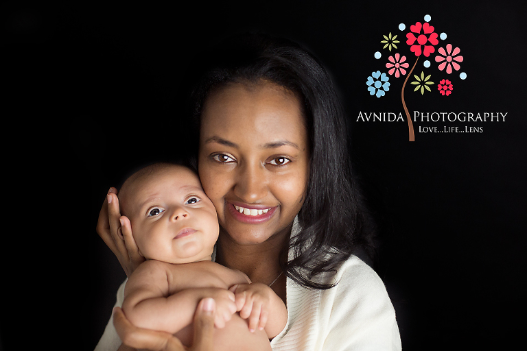 maya with mom for her baby photographer weehawken nj