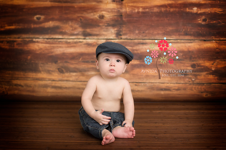 dallas baby photography dark wood