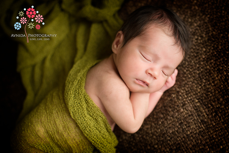 Sleeping Baby Picture of John by Warren Newborn Photographer New Jersey