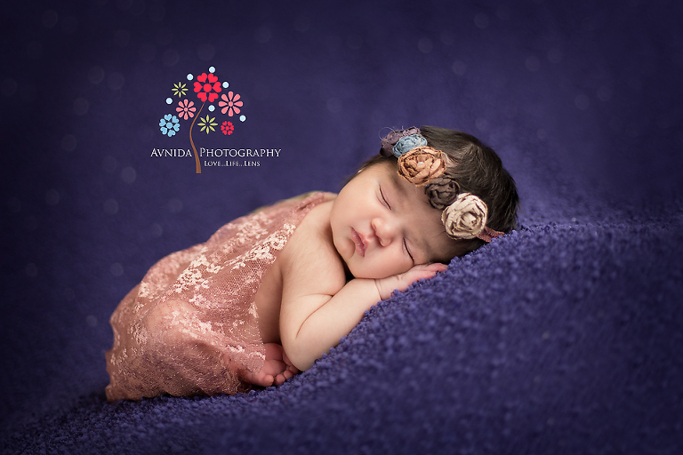 mahwah newborn photographer taking a beautiful photograph