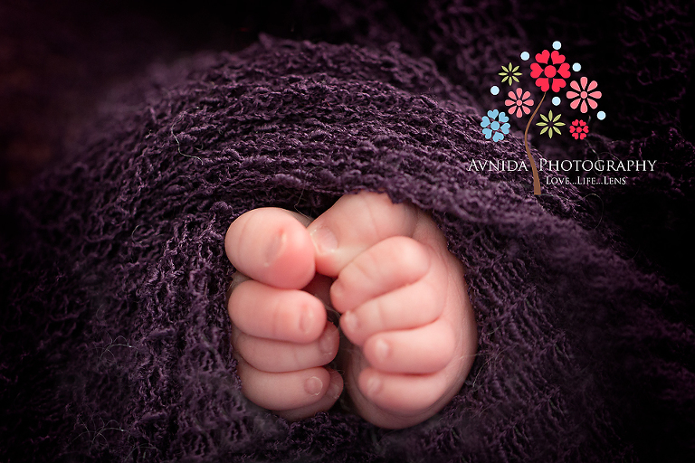 plainsboro new jersey newborn photographer feet