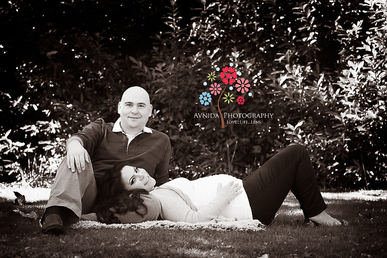 The lap of love at the outdoor maternity photography Basking Ridge NJ