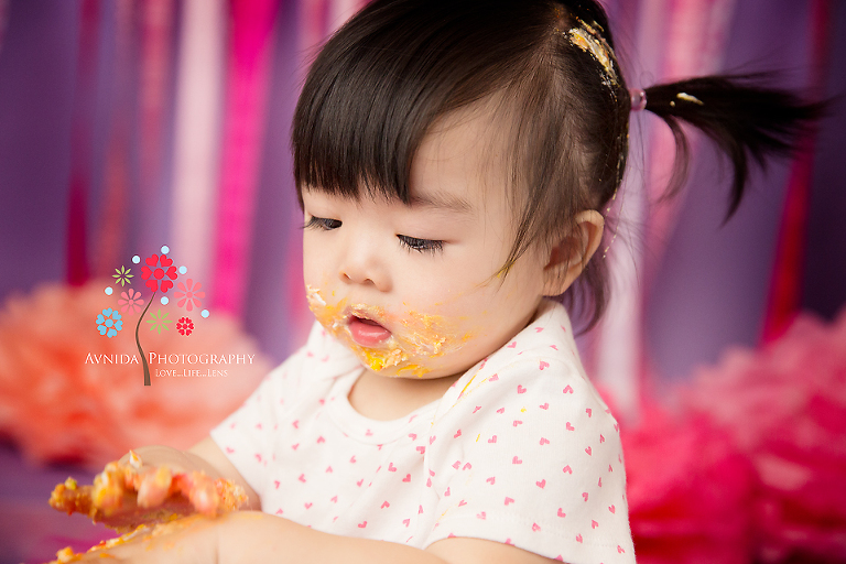 delicious cake you have  in this Cake Smash Photos Paramus New Jersey session
