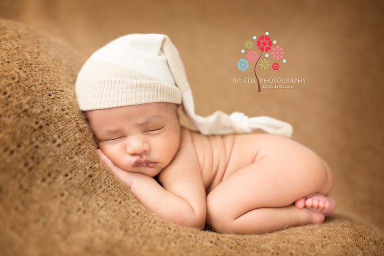 Bridgewater Newborn Photography NJ Baby in Brown