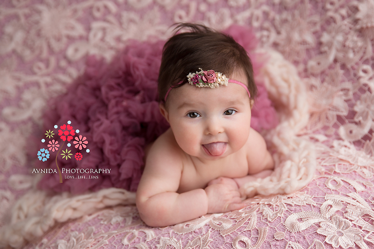 Baby Photography Basking Ridge NJ - There it is, didn't we tell you she had a lot of fun