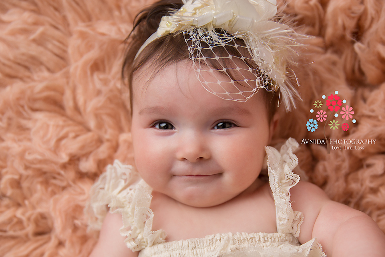 Baby Photography Basking Ridge NJ - This is a smile full of mischief but we don't mind it all - infact we love it