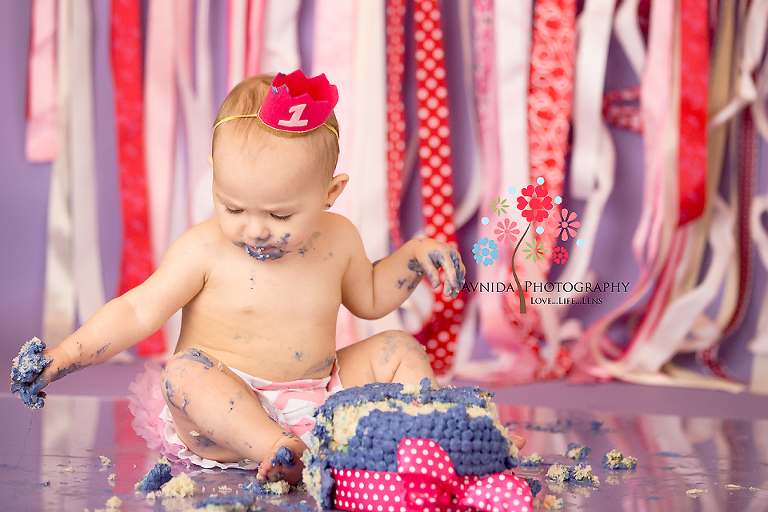 Cherry Hill Cake Smash Photography Moorestown New Jersey - It's Smashed - Officially