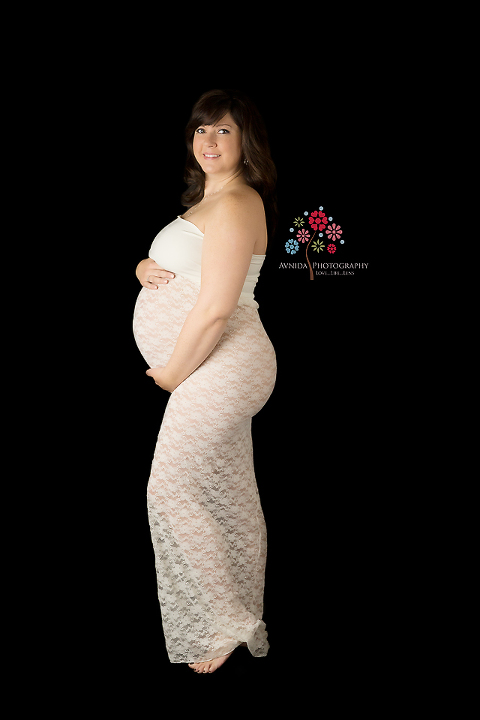 Maternity Photography Flemington NJ - Beautiful in White