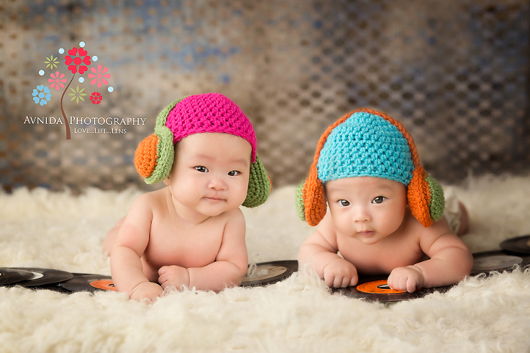 Warren 3-month baby photography Martinsville New Jersey - DJs spinning tunes