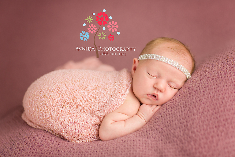 Newborn Photography Clinton New Jersey- pretty in pink