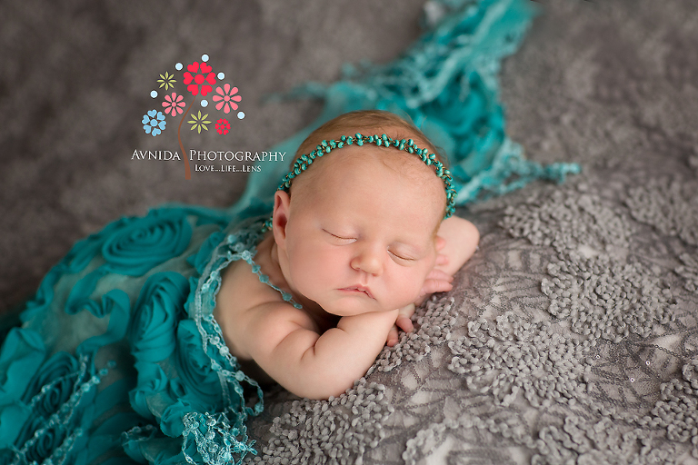 Newborn Photography Clinton New Jersey - an angel in green