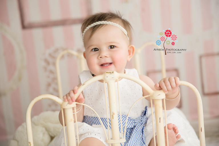 Basking Ridge Baby Photography - Madison smiles