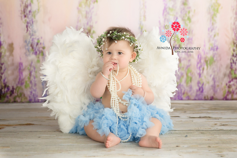 Basking Ridge Baby Photography-an angel with wings