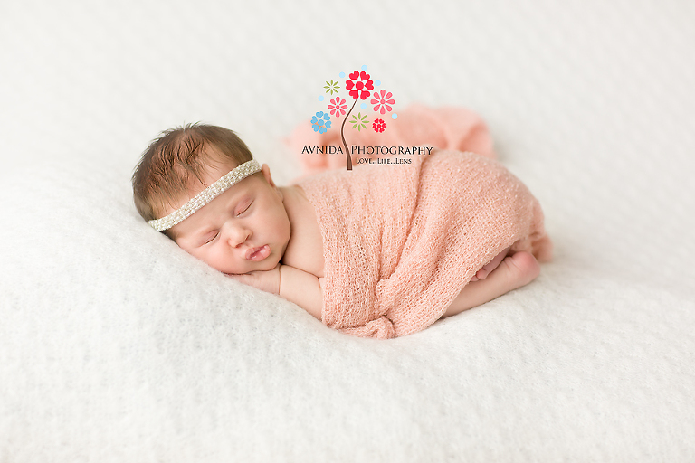 Branchburg Newborn Photography Hillsborough NJ-loved-in-white-and-peach