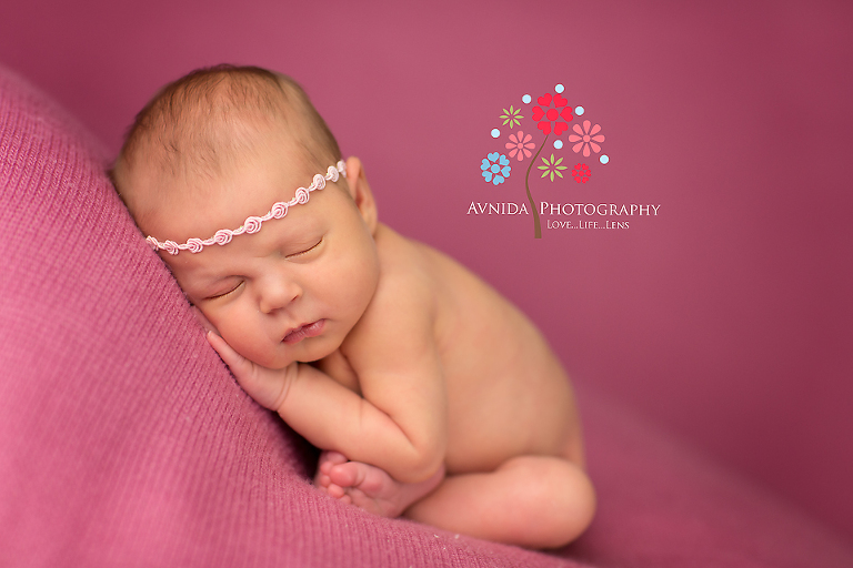 Bridgewater NJ Newborn Photographer: Baby Samantha, pretty in pink