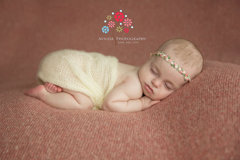 3 month baby pictures Chester NJ sleeping gracefully