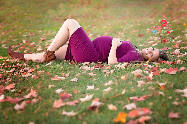 Fall colors - Maternity Photography Far Hills NJ