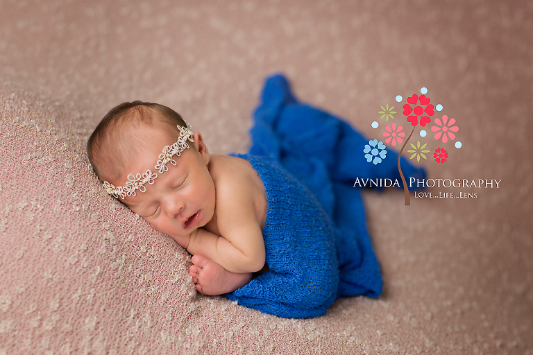 Newborn Photography Millburn NJ - blissful in blue