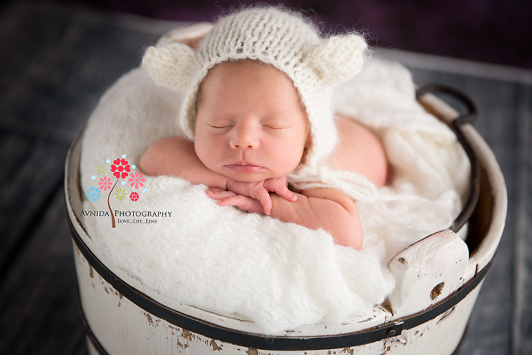 Newborn Photography Millburn NJ - beauty in white