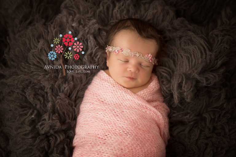 Newborn Photography New Providence NJ - in the pink cocoon