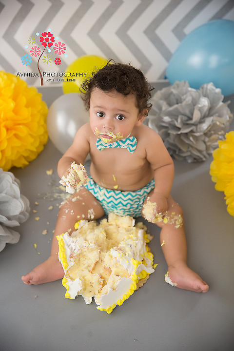 Cake Smash Photography Long Hill NJ - I am sorry - did I smash that cake