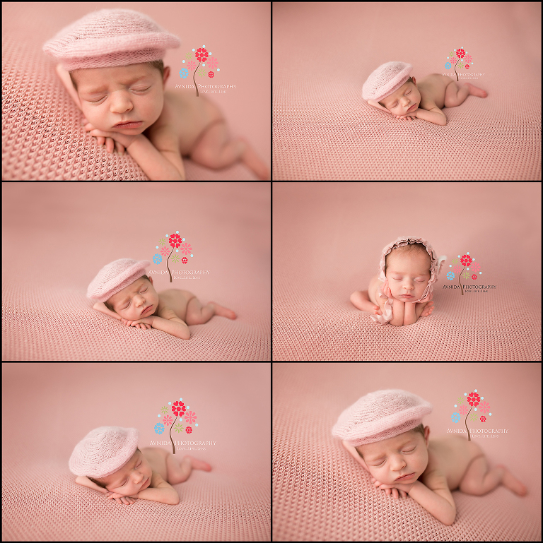 Baby Nora and her many poses-Belleville NJ newborn photographer