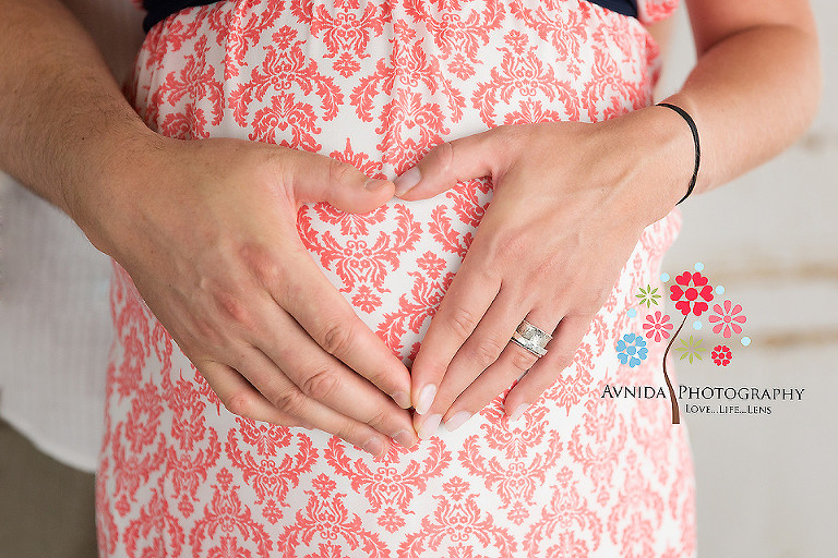 North NJ maternity photographer - in our hearts