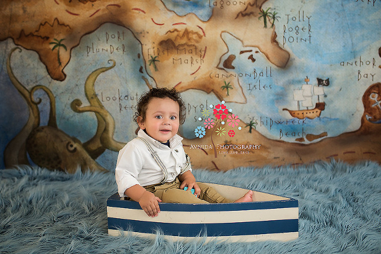 Cake Smash Portrait Photography Long Hill NJ - this is a cool boat