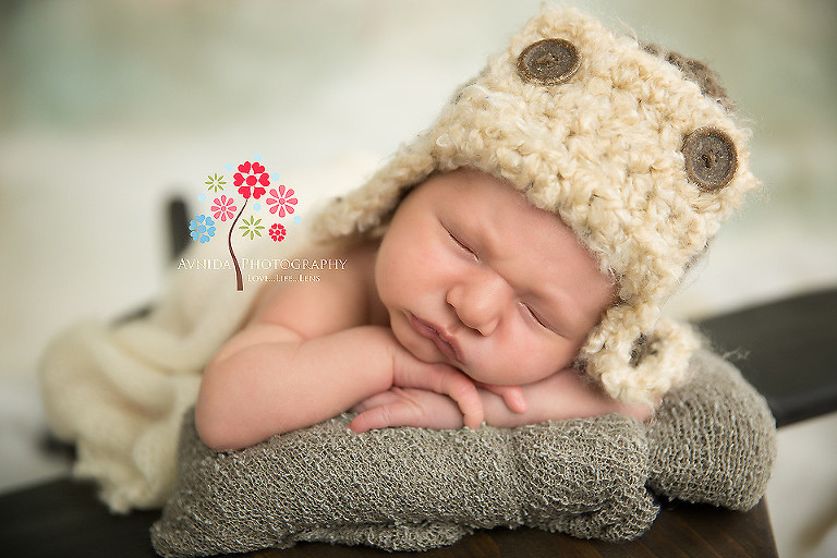 Newborn Photography Bernardsville NJ - A pioneer in aviation finally takes a break