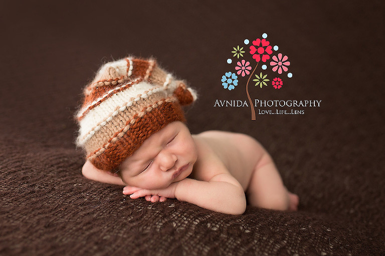 Newborn Photography Bernardsville NJ - Beautiful in Brown