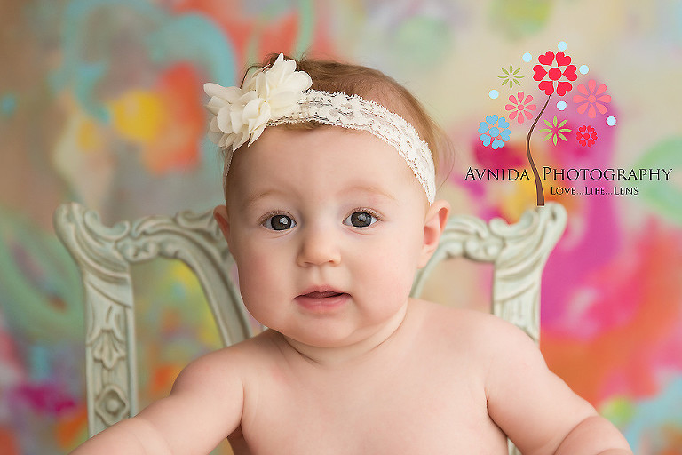 Baby Photographer Summit NJ - Beautiful eyes shine brighter with a closeup