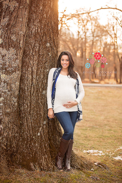 Maternity Photography Tewksbury NJ - the perfect mix of colors