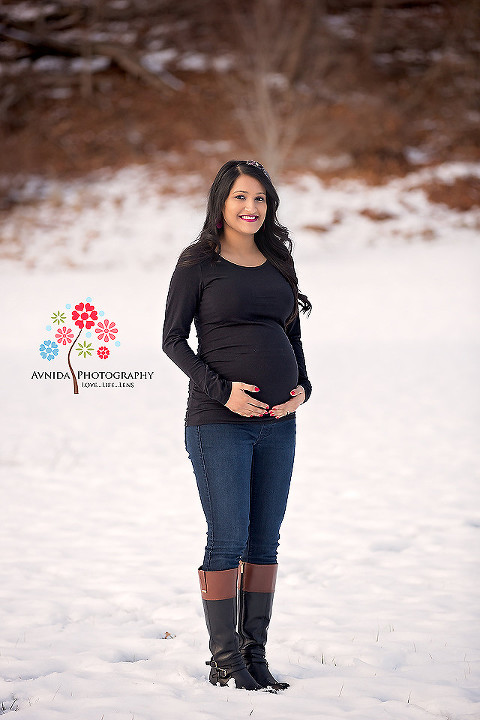 Maternity Photography New Vernon NJ - Love the color combinations