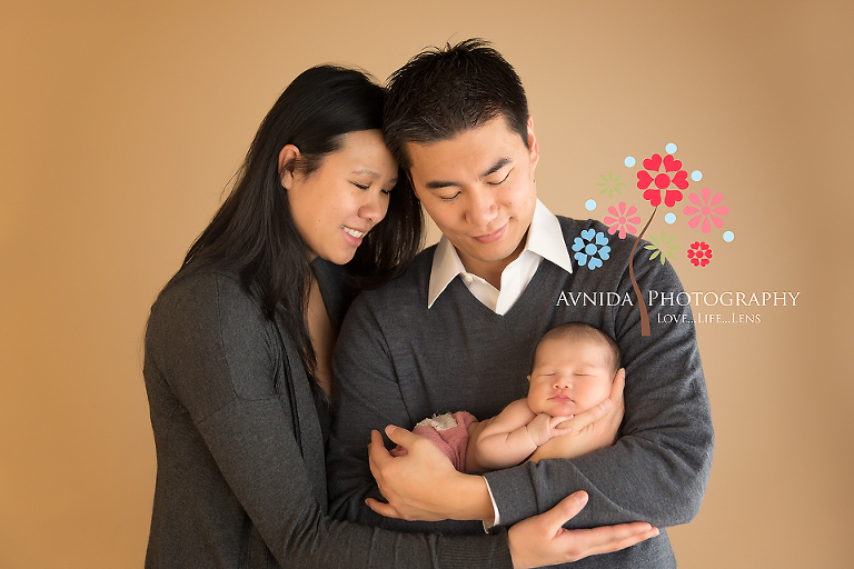 Newborn Photography Bergen County NJ - Mom and dad are here - now time to sleep without any worries