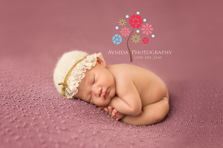 Newborn Photography Bergen County NJ - She was so good - we had to a classic shot