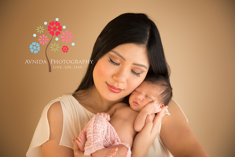 Newborn Photography Short Hills NJ - Love baby Adrisa's hands in this photograph