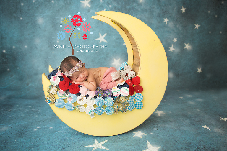 Newborn Photography Short Hills NJ - Love you to the moon and back